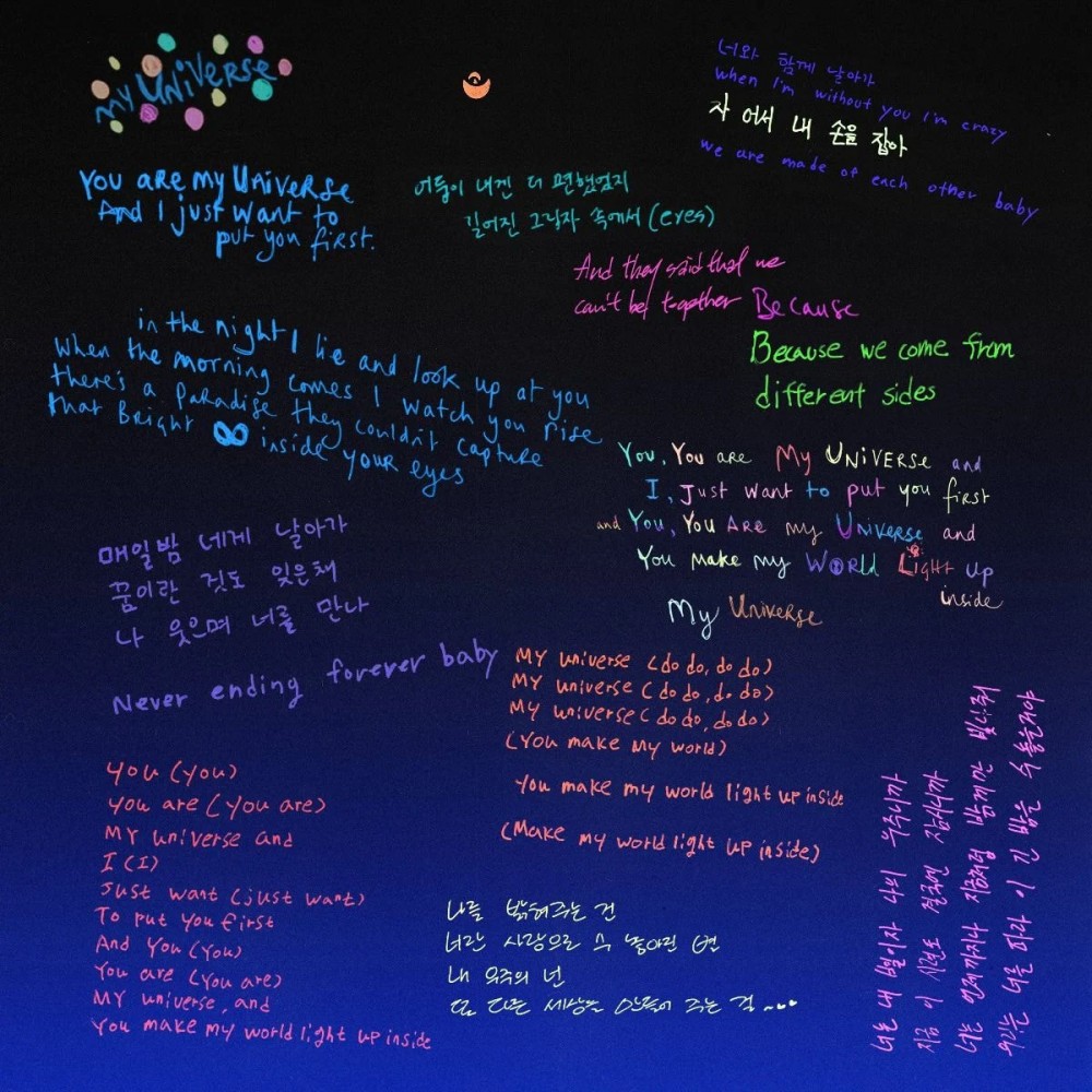 Dinyanyikan Dalam 2 Bahasa, \'My Universe\' Coldplay Feat BTS Tuai Sanjungan dari Netter Korea