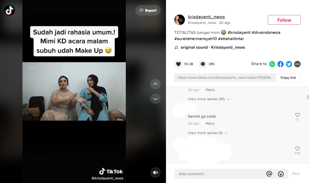 Aurel Hermansyah Bongkar Kebiasaan Buruk Krisdayanti Saat Makeup, Disinggung Soal Ibadah