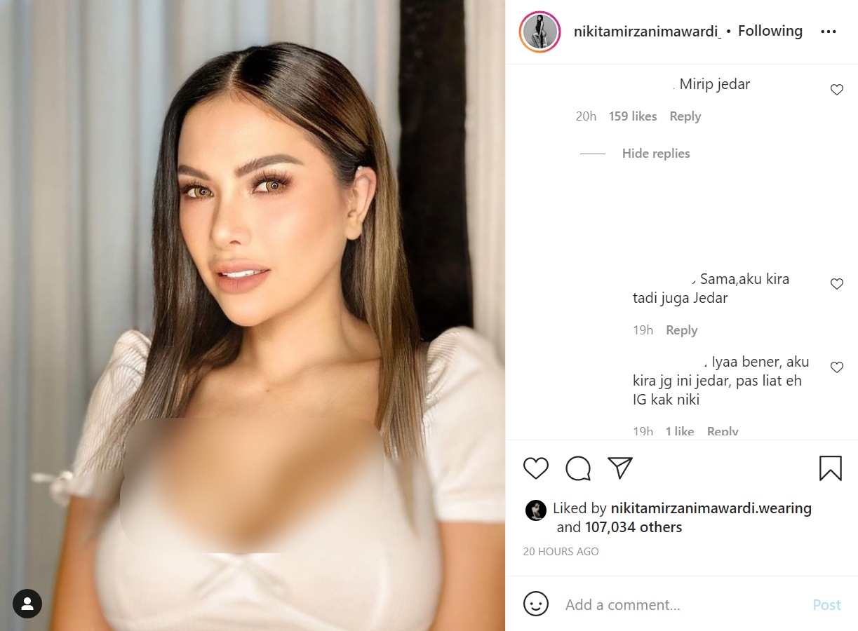 Penampilan Nikita Mirzani Pakai Rambut Panjang Jadi Sorotan, Malah Dikira Jessica Iskandar