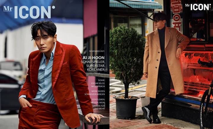 Ju Ji Hoon untuk majalah Mr. ICON