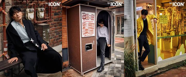 Ju Ji Hoon untuk majalah Mr. ICON