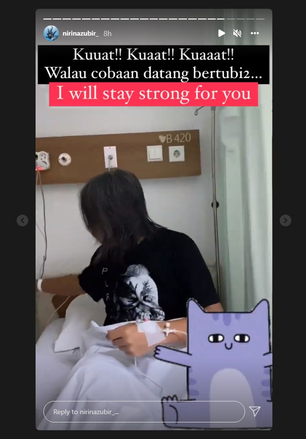 Nirina Zubir Bagikan Kabar Ernest Cokelat Masuk ke Rumah Sakit, Singgung Cobaan Bertubi-tubi