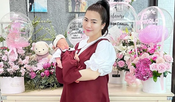 Foto: Felicya Angelista Ungkap Wajah Usil Anak Pertama, Sukses Bikin Gemas!