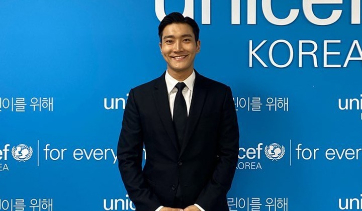 Foto: Donasi Lebih dari 1 Miliar, Choi Siwon Super Junior Resmi Bagian Honors Club UNICEF