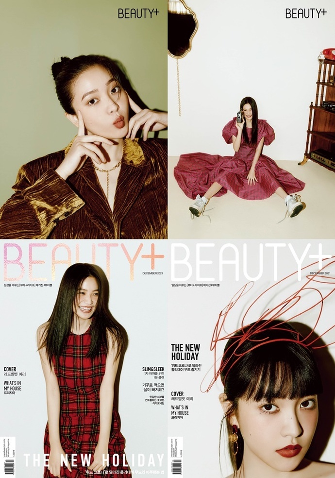 Potret Yeri Red Velvet untuk majalah Beauty+