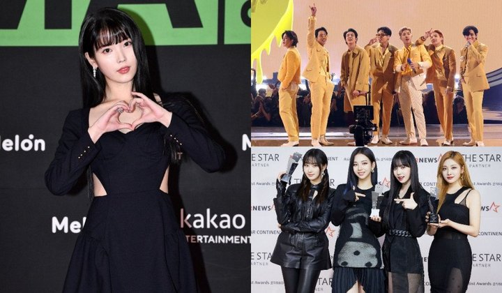 Foto: Netter Komentari Soal Kemenangan BTS-IU dan aespa di Melon Music Awards 2021