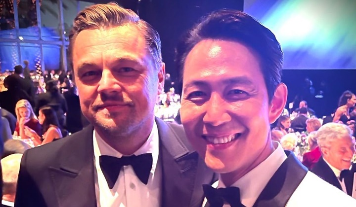 Foto: Selfie Bareng Bikin Heboh, Lee Jung Jae Akui Syok Leonardo DiCaprio Ucapkan Ini Soal 'Squid Game'