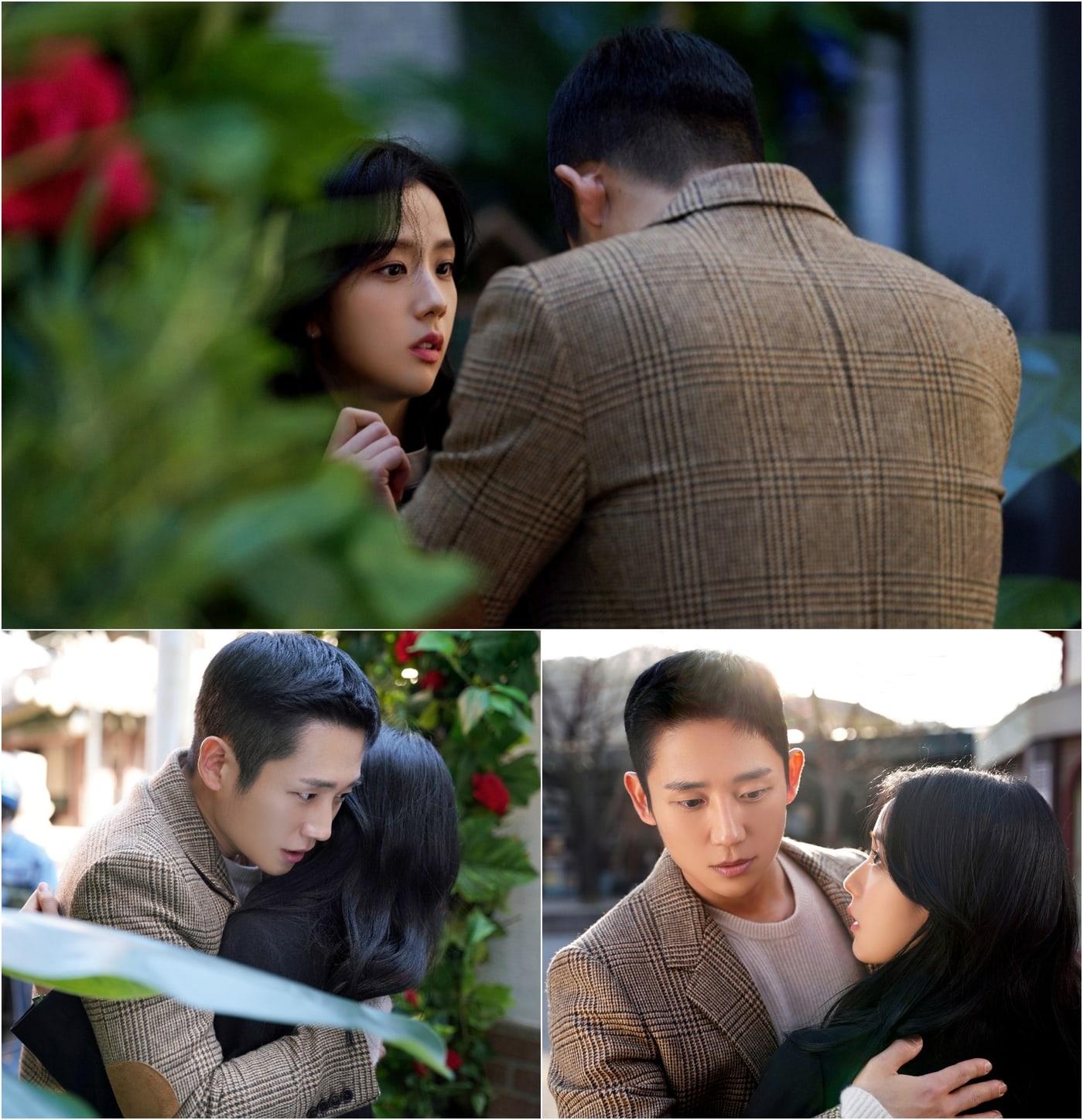 Sudah Mulai Pamer Keuwuan, Jung Hae In Peluk Mesra Jisoo di Still Cut \'Snowdrop\'