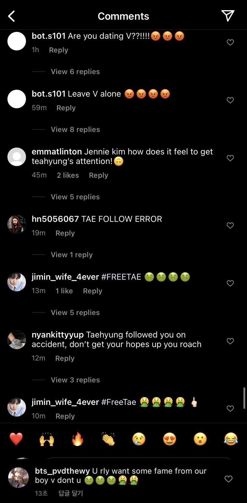 Buntut V BTS Tak Sengaja Follow Instagramya, Jennie Malah Dibombardir Komentara Jahat