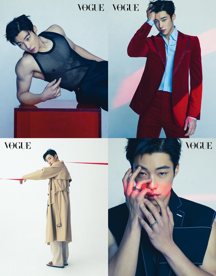 Potret Woo Do Hwan untuk Vogue Korea