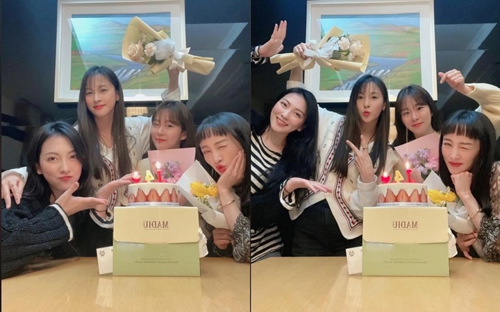 Reuni KARA untuk merayakan ulang tahun debut