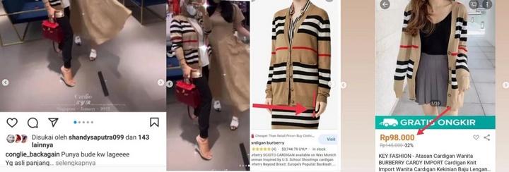 Syahrini Cardigan KW?