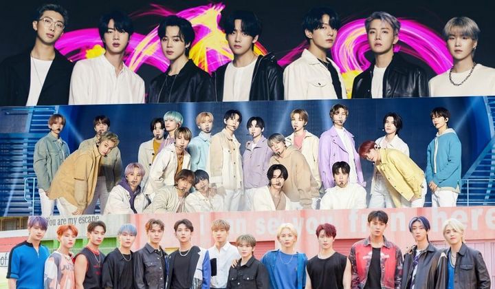 Foto: BTS 3,5 Tahun Tak Tergeser, NCT-SEVENTEEN Bersaing Ketat di 3   Besar Reputasi Brand