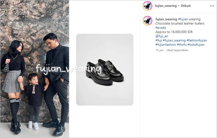 Gaya Korea Banget, Fuji An dan Thariq Halilintar Pakai Sepatu Couple Harga Selangit