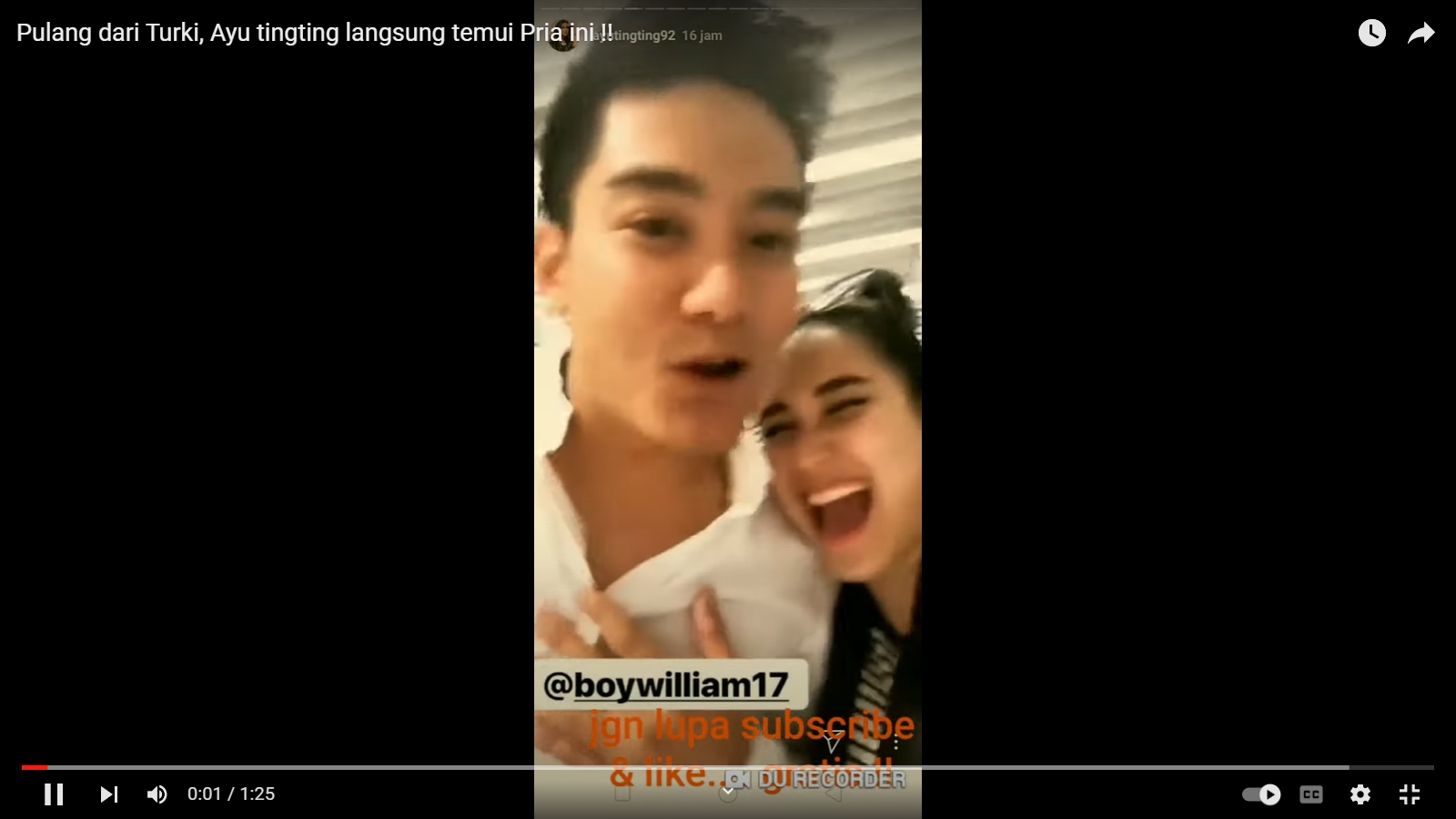 Ayu Ting Ting Sempat Bela-belain Langsung Ketemu Boy William usai Pulang dari Turki