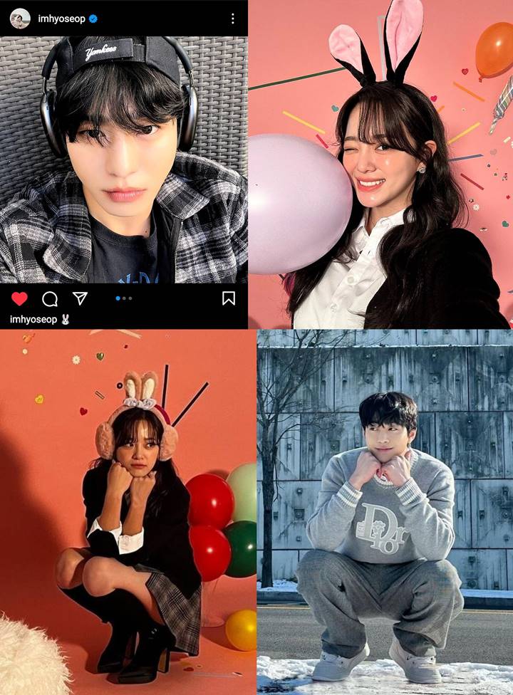 Ahn Hyo Seop dan Kim Sejeong Lagi-Lagi Digosipkan Pacaran Gegara Postingan IG