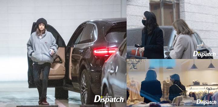 Song Joong Ki dan Katy Louise Saunders selama tinggal bersama