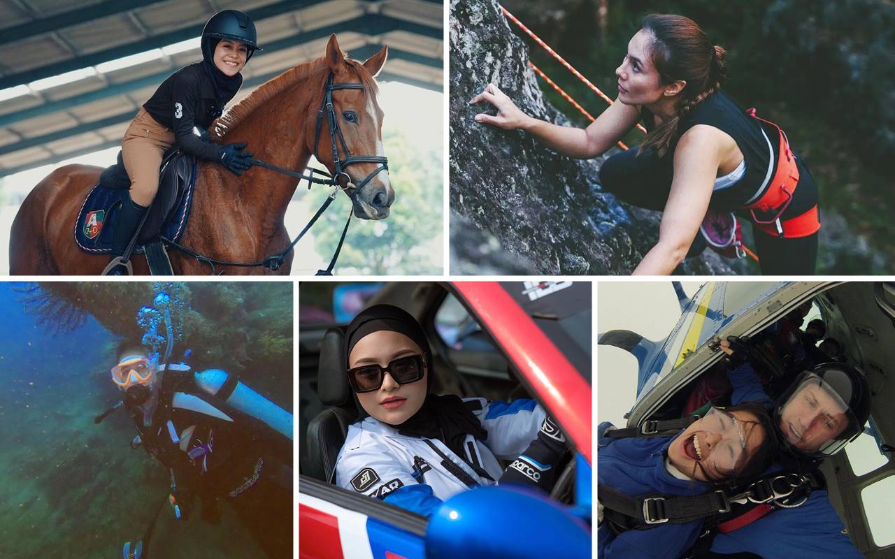 Foto: Sport Enthusiast, Lesti Kejora dan 8 Artis Ini Hobi Olahraga Memacu Adrenalin