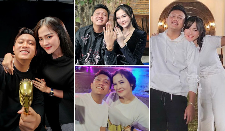 Nikah, 10 Potret Dekat Denny Caknan dan Bella Bonita, Dari Kolab Jadi Cinta