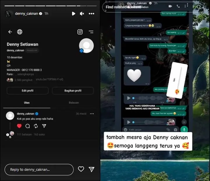 Bongkar Chat Romantis