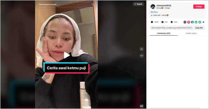 Cimoy Montok Bongkar Tabiat Fuji An Saat Pertama Kali Bertemu, Visualnya Lebih Curi Atensi