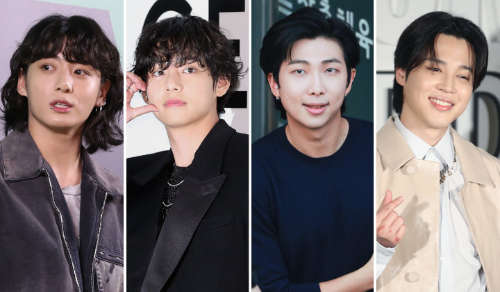 Foto: Tanggal Wamil Jungkook, V, RM dan Jimin BTS Akhirnya Terungkap