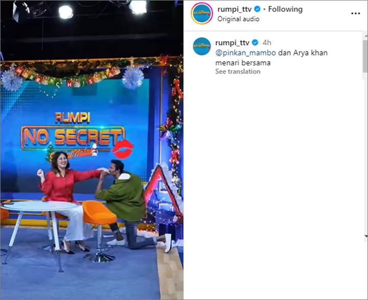 Pinkan Mambo dan Suami Baru Pamer Kemesraan di Acara TV Pasca Resmi Menikah